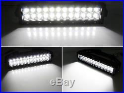 72W 14 LED Light Bar withHandlebar Mounting Bracket, Wiring For ATV UTV Dirt Bike