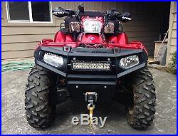 72W 14 LED Light Bar withHandlebar Mounting Bracket, Wiring For ATV UTV Dirt Bike