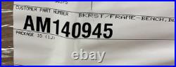 AM140945 Vinyl Bench Seat Back Rest For John Deere Gator Utility Vehicles