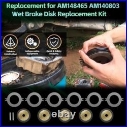 AM148465 Wet Brake Disk Kit for John Deere Gator XUV 625 825 835 855 865 Vehicle