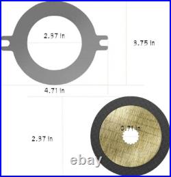 AM148465 Wet Brake Disk Kit for John Deere Gator XUV 625 825 835 855 865 Vehicle
