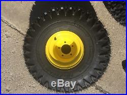 Complete Set Of Rims and Tires for 6X4 Gators