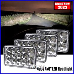 DOT Pair 4X6inch 120W Sealed Beam LED Headlight Headlamp for JOHN DEERE Gator