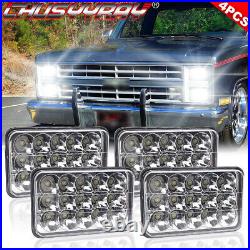 DOT Pair 4X6inch 120W Sealed Beam LED Headlight Headlamp for JOHN DEERE Gator