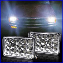 DOT Pair 4X6inch 120W Sealed Beam LED Headlight Headlamp for JOHN DEERE Gator