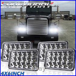 DOT Pair 4X6inch 120W Sealed Beam LED Headlight Headlamp for JOHN DEERE Gator