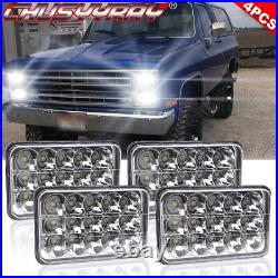 DOT Pair 4X6inch 120W Sealed Beam LED Headlight Headlamp for JOHN DEERE Gator