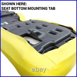 E-AM140624 DirectFitT Yellow Seat Bottom Cushion for John Deere HPX, XUV Gators+