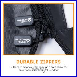 Falcon Ridge Soft Door Kit for John Deere Gator XUV 620i, HPX UTV with Zip Windows