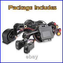 For 2023 2024 Polaris RZR XP 1000 Ultimate UTV Turn Signal Kit Amber Red Lights