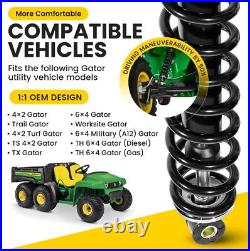 For John Deere 4X2 6X4 TH TS TX Gator Original Front Shock Absorber AM130448 2pc