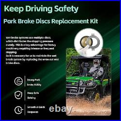For John Deere AM148465 Wet Brake Disk Kit Gator Utility XUV 625 825 835 855 865