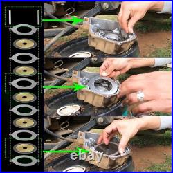 For John Deere Gator Utility XUV 625 825 835 855 865 AM148465 Wet Brake Disk Kit