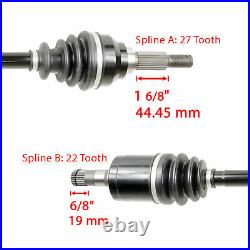 For John Deere Gator XUV 4X4 PC11573 2007-10 Front Left and Right CV Joint Axle