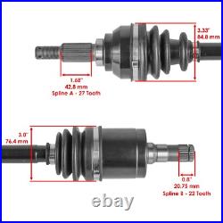 Front CV Axles For John Deere Gator XUV UTV 865E 865M 835E 835M 835R 865R