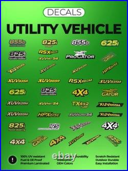 Gator GS Replacement Heavy Duty 4 Layer Laminated Decal Kit for John Deere
