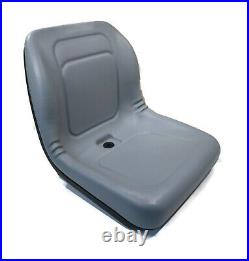 Grey HIGH BACK Seat for John Deere Gator Model E-Gator CS CX 4x4 Trail HPX TE