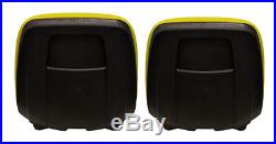 John Deere Gator Pair (2) Yellow Seat Fits Turf, Tx, Tx Turf, Worksite, Xuv Gators