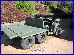 John Deere A1 Military Gator 6x4 4x4 Army Vehical Hunting Ranch Farm Utv Atv