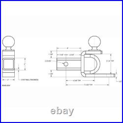 John Deere Gator 2 Inch Front Mount Receiver Hitch Assy Application Specific