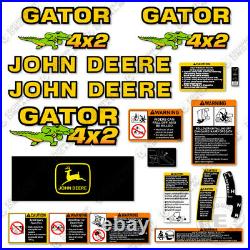 John Deere Gator 4X2 Decal Kit Utility Vehicle 1999 3M Vinyl