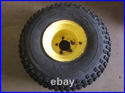 John Deere Gator 6x4 4x2 TS TX Rear Wheel Rim Tire 9x10 AM143569 25x12-9 R90796