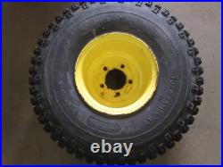 John Deere Gator 6x4 4x2 TS TX Rear Wheel Rim Tire 9x10 AM143569 25x12-9 R90796