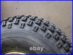 John Deere Gator 6x4 4x2 TS TX Rear Wheel Rim Tire 9x10 AM143569 25x12-9 R90796