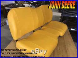John Deere Gator Bench Seat Covers XUV 625i 825i 855D cover 855D S4 Diesel 864