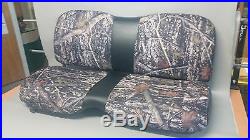 John Deere Gator Bench Seat Covers XUV 855D in Camo & Black or 45+ Colors