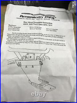 John Deere Gator HPX 2004-2015 Plow 620i 850d Front Plow Mount plate bracket