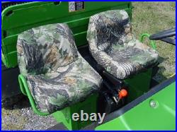 John Deere Gator Low Back Seat Covers (Mossy Oak BreakUp) by Greene Mountain