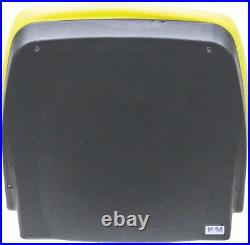 John Deere Gator Pair (2) Yellow Vinyl Seats fit Turf TX TXTurf Worksite and XUV