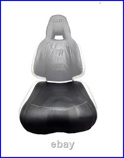John Deere Gator RSX 850I Seat (bottom) Replacement Cover White/black