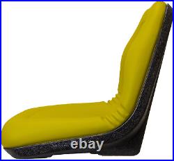 John Deere Gator Replacement Yellow Bucket Seat VG11696