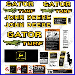 John Deere Gator TURF Decal Kit Utility Vehicle 1999 3M Vinyl
