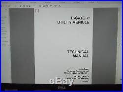 John Deere Gator Utility Vehicles Technical Service Shop Repair Manual CD