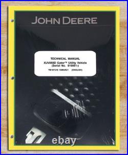 John Deere Gator XUV 855D Technical Service Repair Manual -TM107219