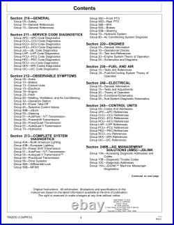 John Deere Gator XUV550 & S4, XUV560 & S4 Technical Service Manual TM109819