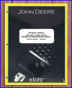 John Deere Gator XUV590i, XUV590i S4 Technical Service Repair Manual TM143219 John Deere Gator XUV590i, XUV590i S4 Technical Service Repair Manual TM143219