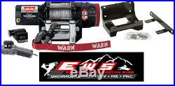 John Deere Gator Xuv 550 Warn Provantage 3500lb Winch & Mount Plate 2013-2014