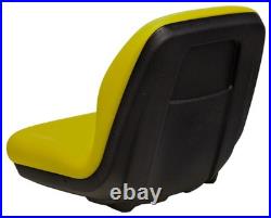 John Deere Gator Yellow Vinyl Seat Fits 4x2 With Serial # 19551 & UP