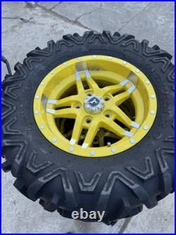 John Deere Gator xuv835R Rim Tire Wheel maxxis bighorn