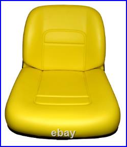 John Deere High Back Gator Lawn Mower Skid Steer Seat Yellow