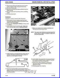 John Deere M-Gator M Utility Vehicle XUV Tech Service Repair Manual TM1804 BOOK
