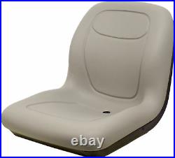 John Deere Pair(2) Gray Seats fit Gator 4X2HPX 4X4HPX and 4X4Trail HPX Series
