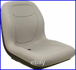 John Deere Pair(2) Gray Seats fit Gator 4X2HPX 4X4HPX and 4X4Trail HPX Series