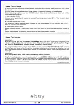 John Deere TM160119 HPX 815E Gator utility vehicle technical manual