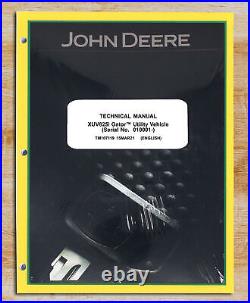 John Deere XUV 825i Gator Technical Service Repair Shop Manual 2021 TM107119