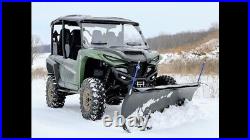 thumbnail image 2 of Complete 66-inch Snow Plow Kit For 2012-2021 John Deere Gator XUV 550, 560, And 590i. This KFI Products Plow Comes With A Mad Dog Winch, Powder-coated Finish, And 2-year Warranty. 2 of 6